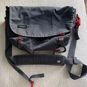 Timbuk2 Charcoal and Crimson Messenger Bag